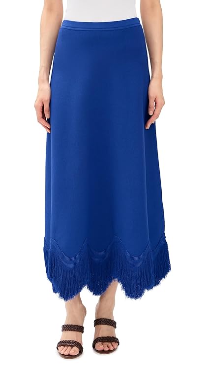 Ulla Johnson Women's Paulina Knit Skirt with Fringe