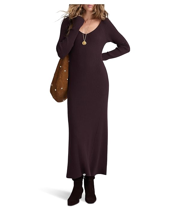 Madewell Women's Nova Vneck Snowy Dress