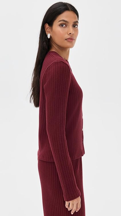 DONNI. Women's The Sweater Rib Cardi