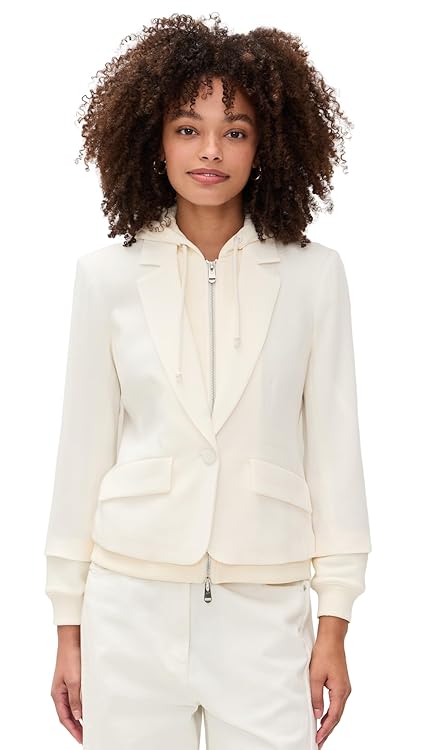 Cinq à Sept Women's Zip Up Le Petit Khloe Blazer
