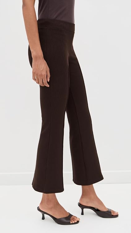 DONNI. Women's Rib Kick Flare Trousers