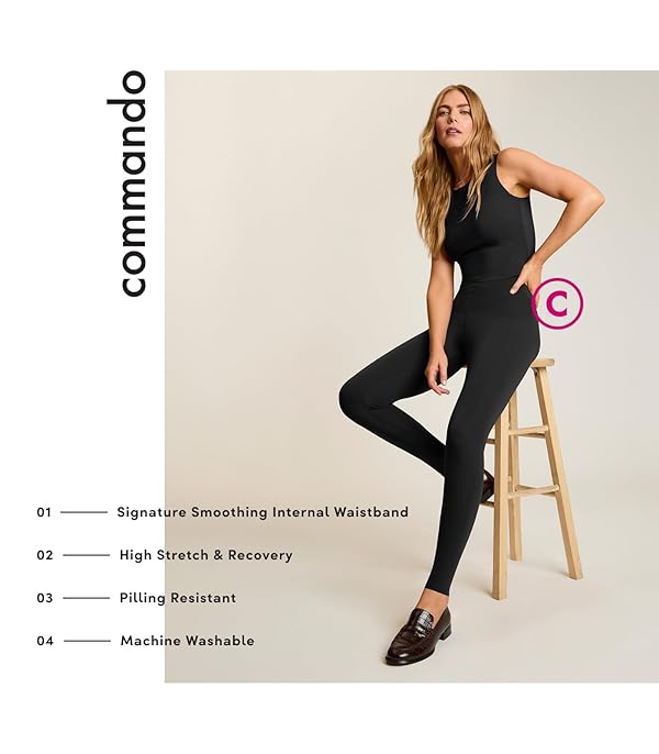 commando Women's Neoprene Leggings