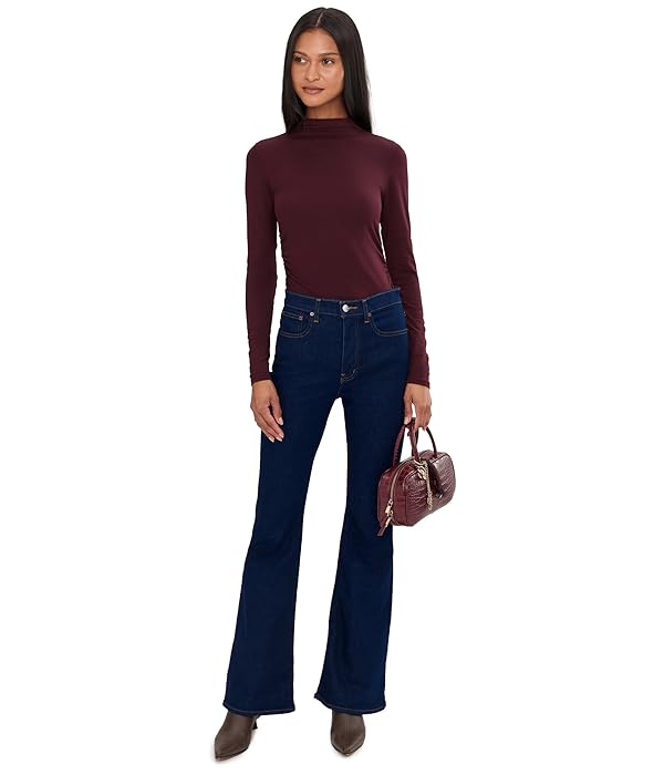 Madewell Womens The Stretch Flare Jean