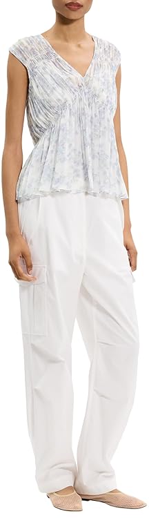 Theory Women's Sl Rchd V Top