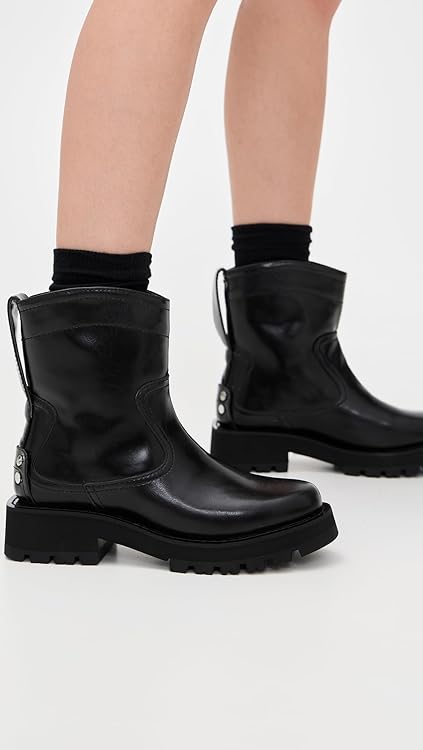 Ganni Women's Studs Crinkle Oleatex Low Boots