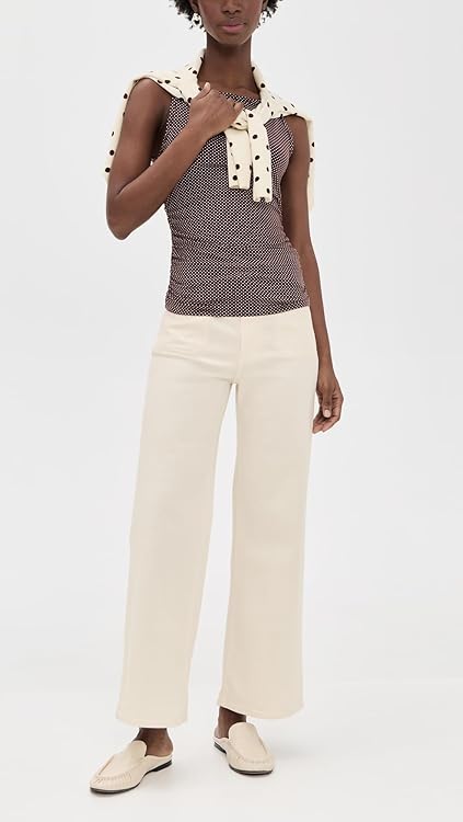 Paige Women's Ari with Waistband Tie and Stitch Thru Pckts