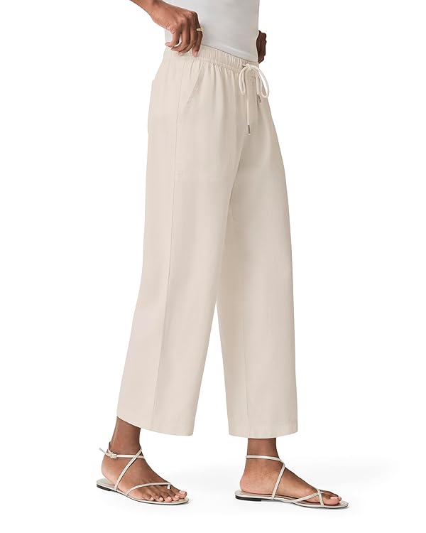 Splendid Women's Angie Crop Wide Leg Pants