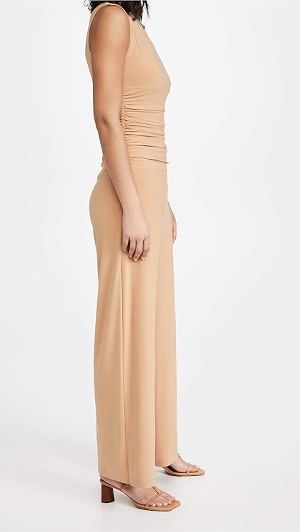 Norma Kamali Women's Kamali Kulture Shirred Waist Jumpsuit