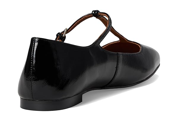 Madewell womens The Mylie T-strap Flat in Leather