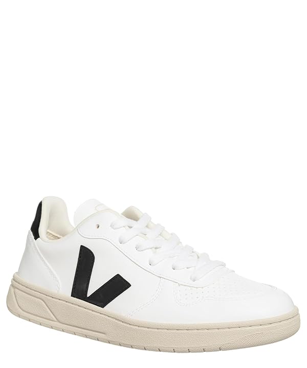 Veja Women V-10 Sneakers White - Black 9 US
