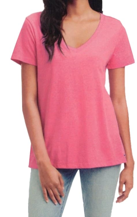 Splendid Women's Loose Fit V Neck Tee