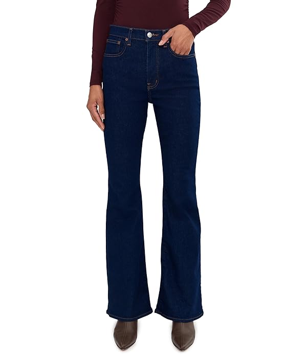 Madewell Womens The Stretch Flare Jean