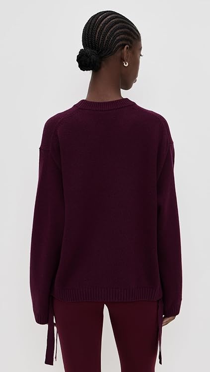 Ganni Women's Future Wool Mix Oversized Sweater