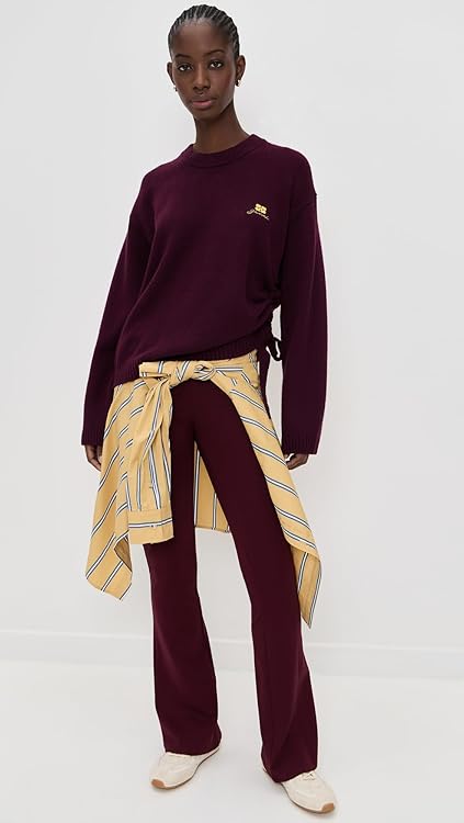 Ganni Women's Future Wool Mix Oversized Sweater