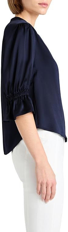 Cinq à Sept Women's Split Neck Fiona Top