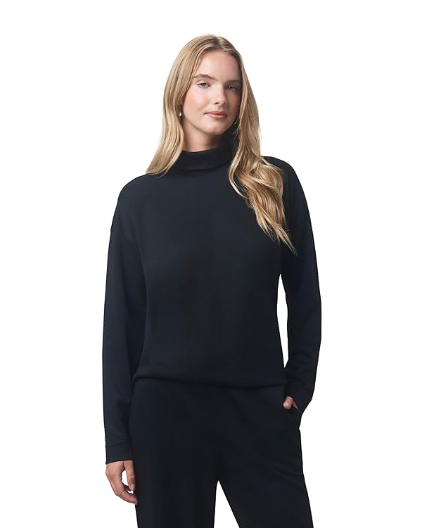 Splendid Women's Splendid X @Cellajaneblog Mock Neck
