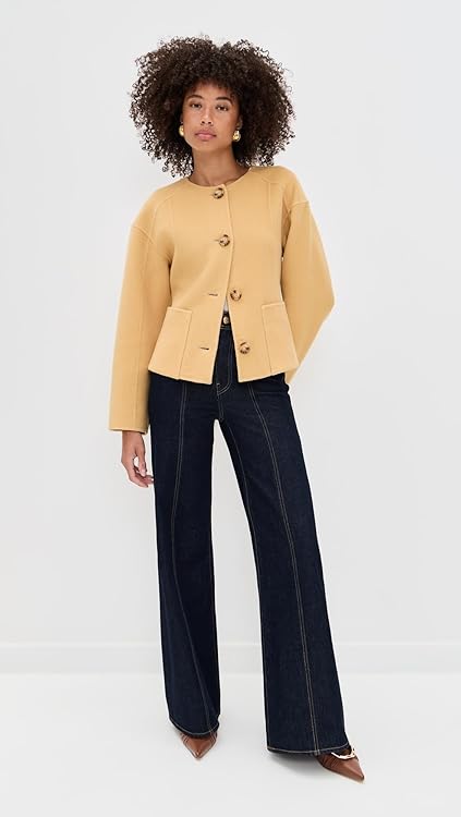 Ulla Johnson Women's Elsie Double Faced Wool Coat