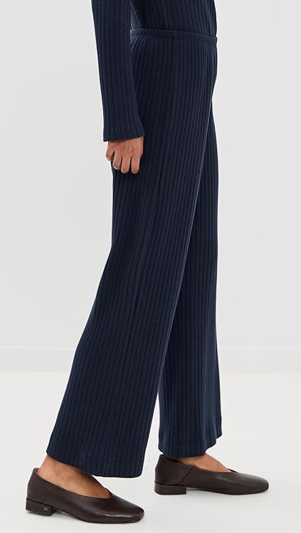 DONNI. Women's The Sweater Rib Simple Pants