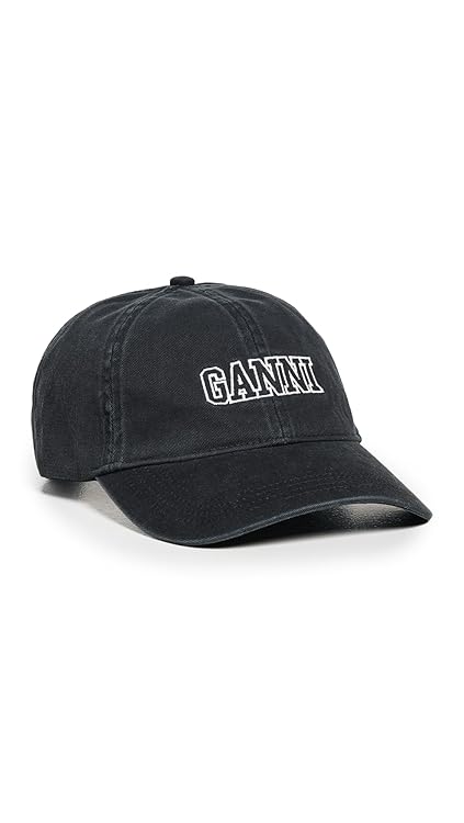 Ganni Women's Embroidered Logo Baseball Cap