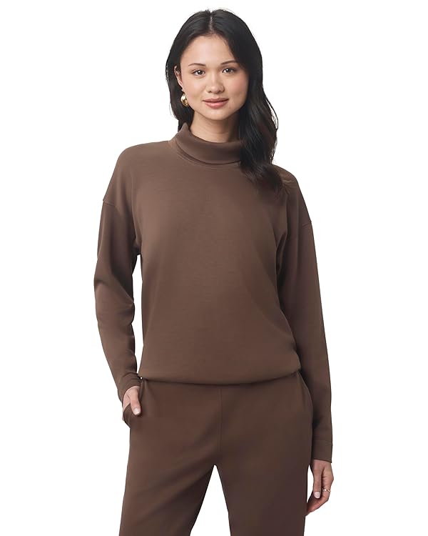 Splendid Women's Splendid X @Cellajaneblog Mock Neck