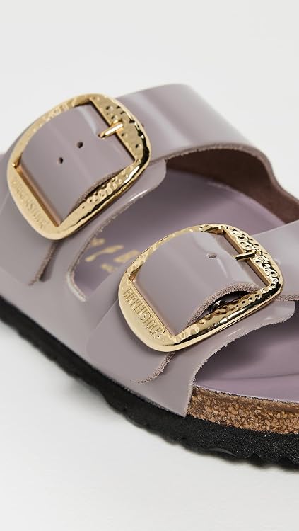 Birkenstock Women's Arizona Big Buckle High Shine Hammered Sandals