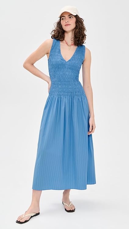 FAITHFULL Women's Palomar Midi Dress