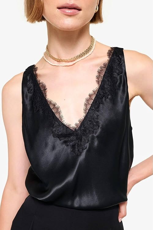 Black Marris Camisole by CAMI NYC