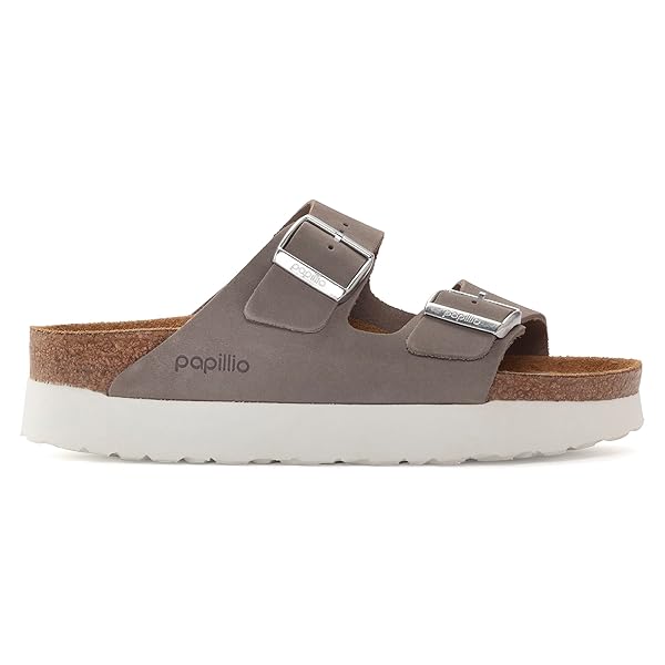 Birkenstock Women's Platform Arizona Pl Dove Gray Nb N