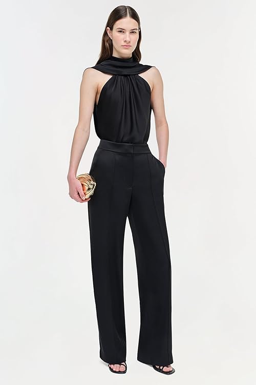 Scarlett Satin Cape Top