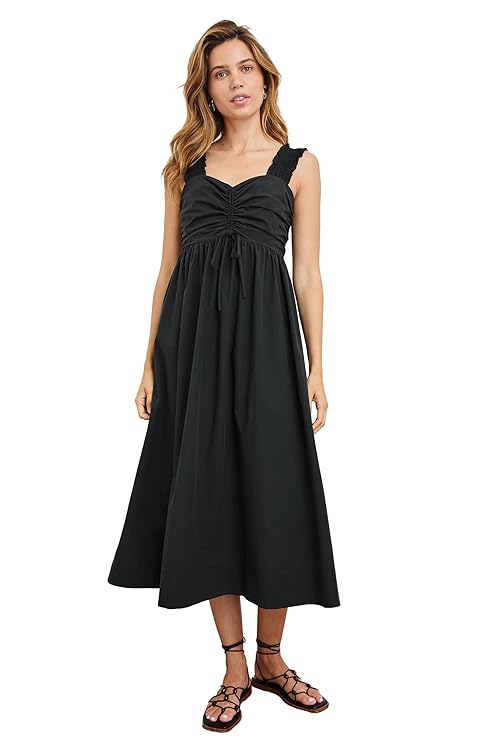 IRISA DRESS - BLACK