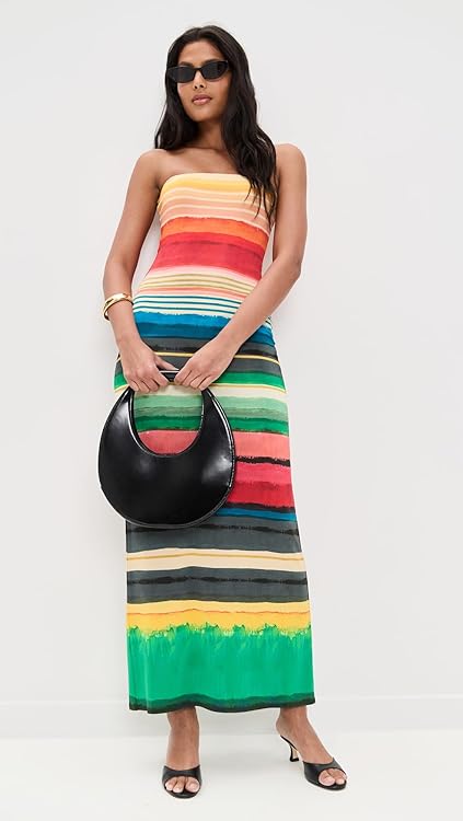 STAUD Women's Brigitte Mules, Black, 11.5 Medium US