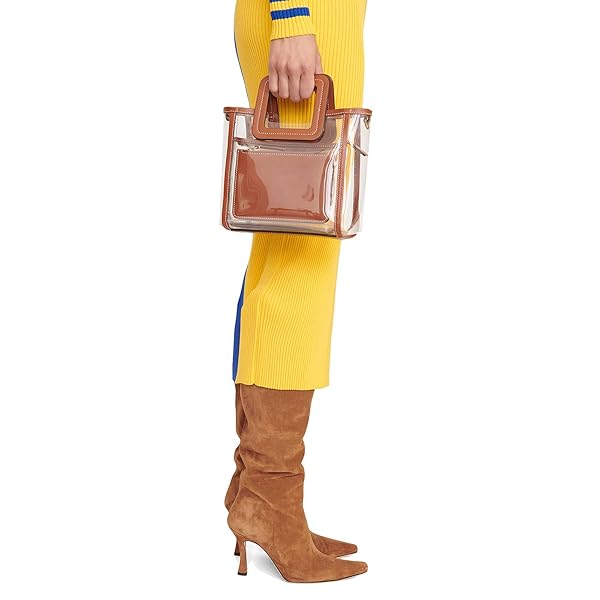 STAUD Women's New York Giants Clear Mini Shirley Bag