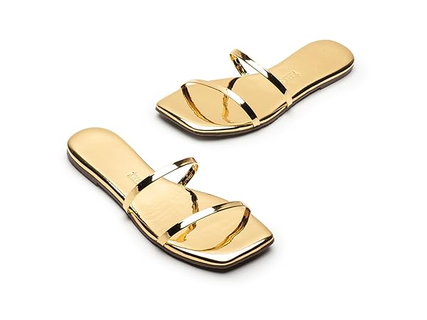 TKEES womens Square Toe Gemma Mirror