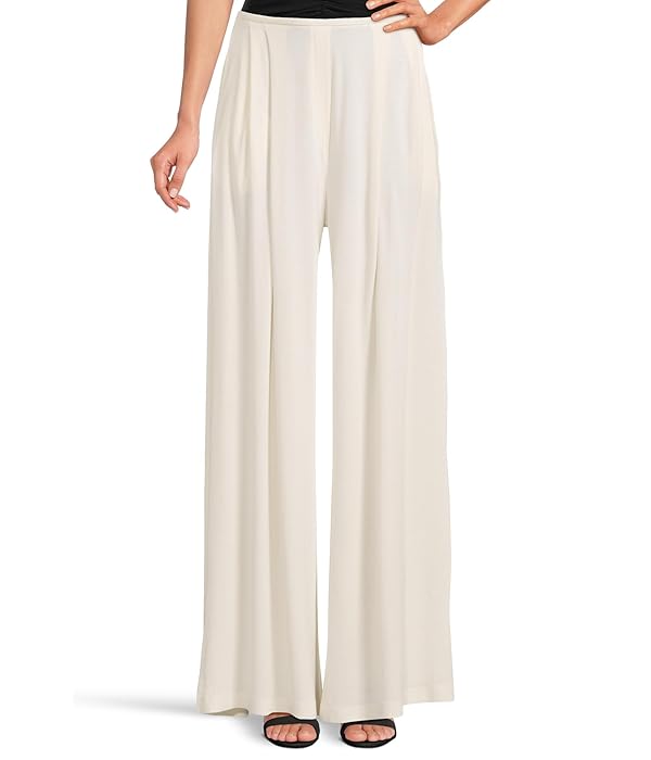 Norma Kamali Women's Mens Pleat Pant