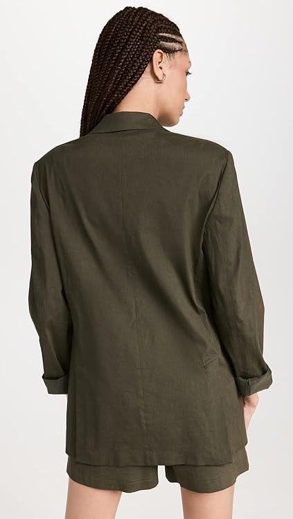Theory Women's Rolled Sleeve Bf Jacket