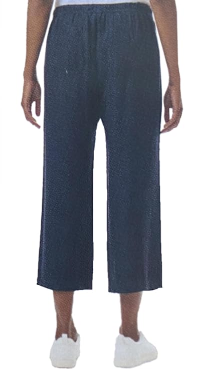 Splendid Women's Cropped Wide Leg Drawstring Pants