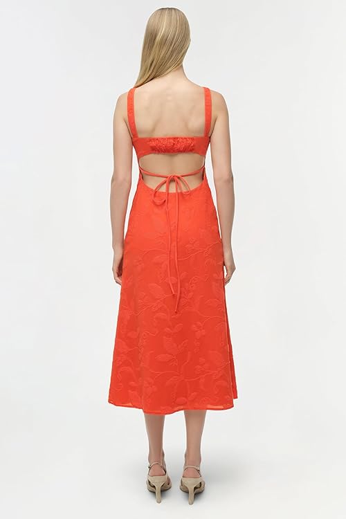 Rosalia Jacquard Midi Dress