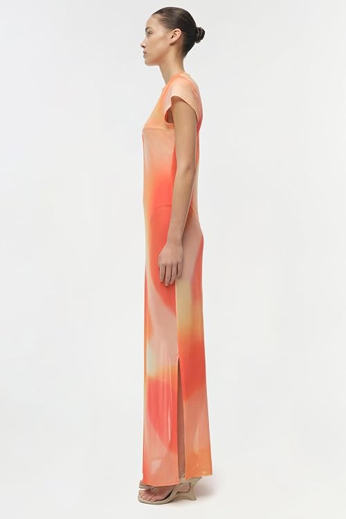 Fia Mesh Midi Dress