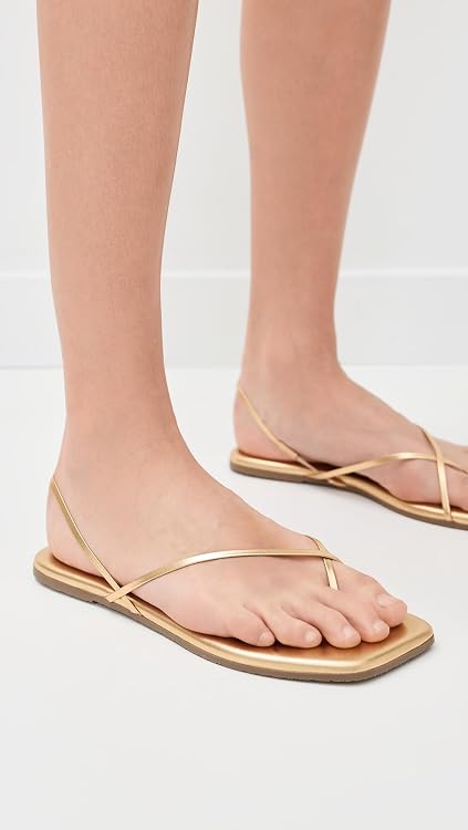 TKEES Women's Square Toe Millie Sandals