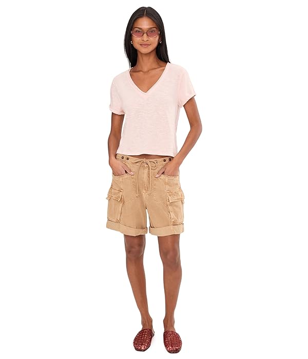 Free People, Women's, Frankie Washed Shorts