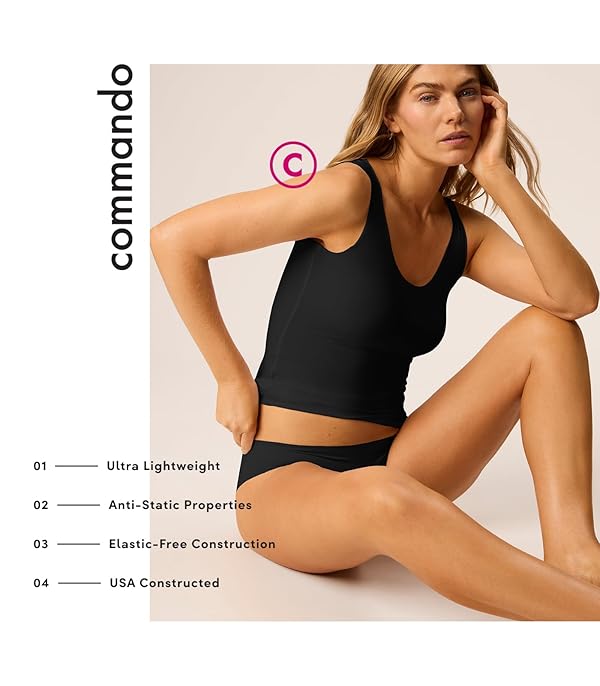 commando Womens Whisper Weight Tank Wt05