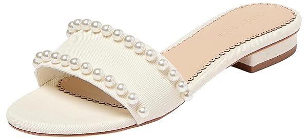 Cinq à Sept Women's Finley Pearl Slides Sandal