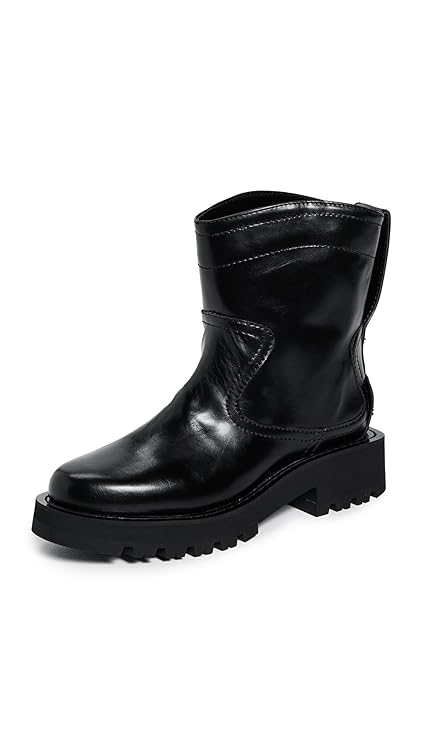 Ganni Women's Studs Crinkle Oleatex Low Boots
