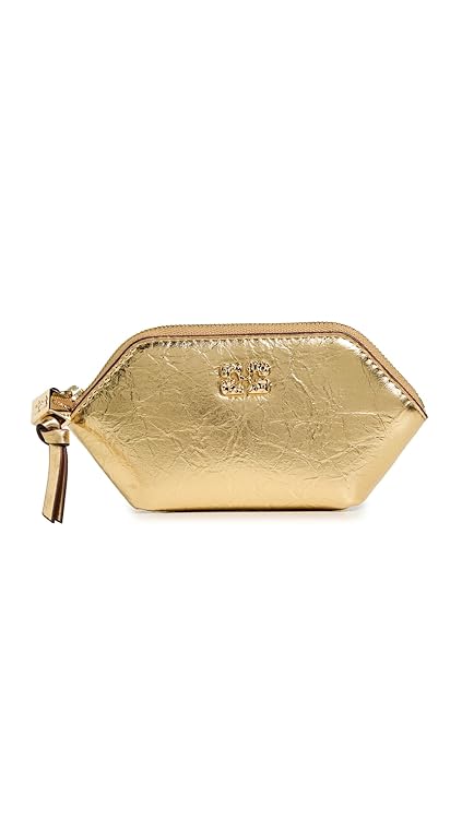 Ganni Women's Bou Crushed Coin Purse