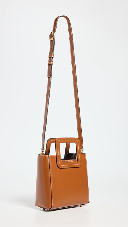 STAUD Women's Mini Shirley Leather Bag