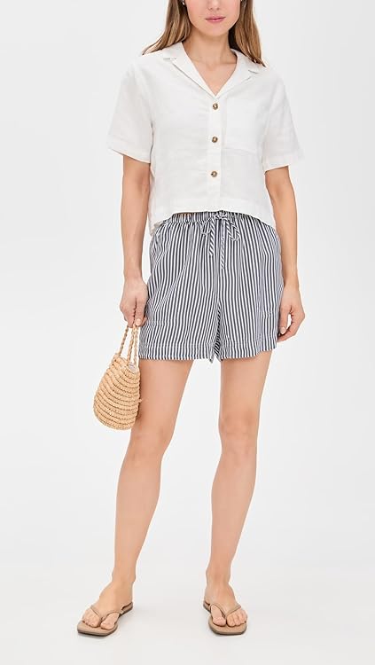 Splendid Women's Ella Stripe Shorts