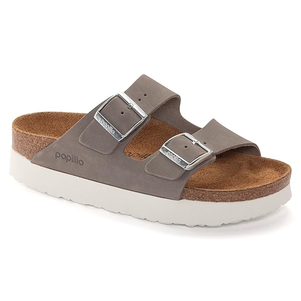 Birkenstock Women's Platform Arizona Pl Dove Gray Nb N