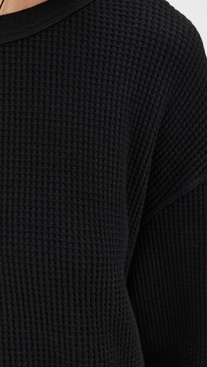 DONNI. Women's The Thermal Crew Neck Pullover