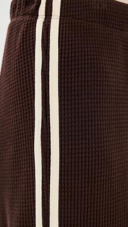 DONNI. Women's The Thermal Crop Stripe Pants