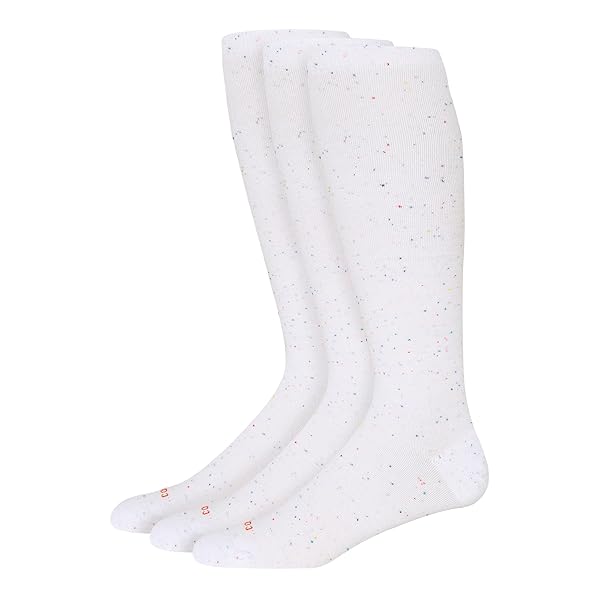 Comrad Premium Cotton Knee High Socks - 15-20mmHg Graduated Compression Socks - Soft & Breathable, Unisex
